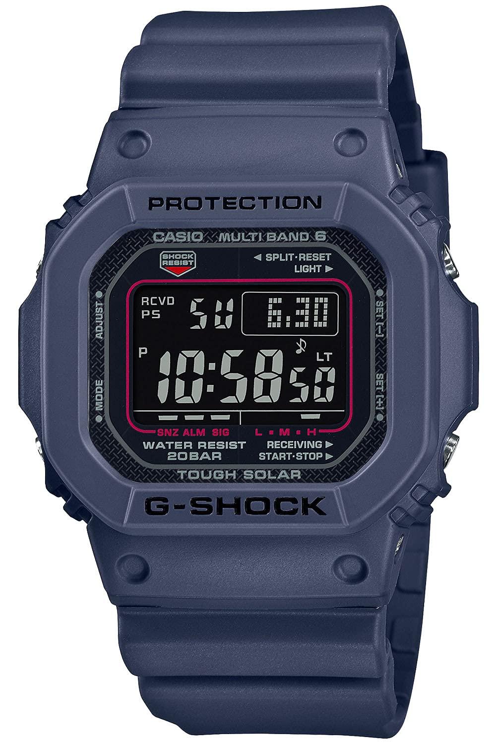 [CASIO] G-SHOCK Watch Radio-Controlled Solar Super Illuminator Type (High-Brightness LED Light) GW-M5610U-2JF Men's Blue