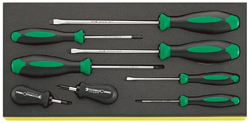 ESCO 8-Piece [+ -] Screwdriver Set EA612TA-31