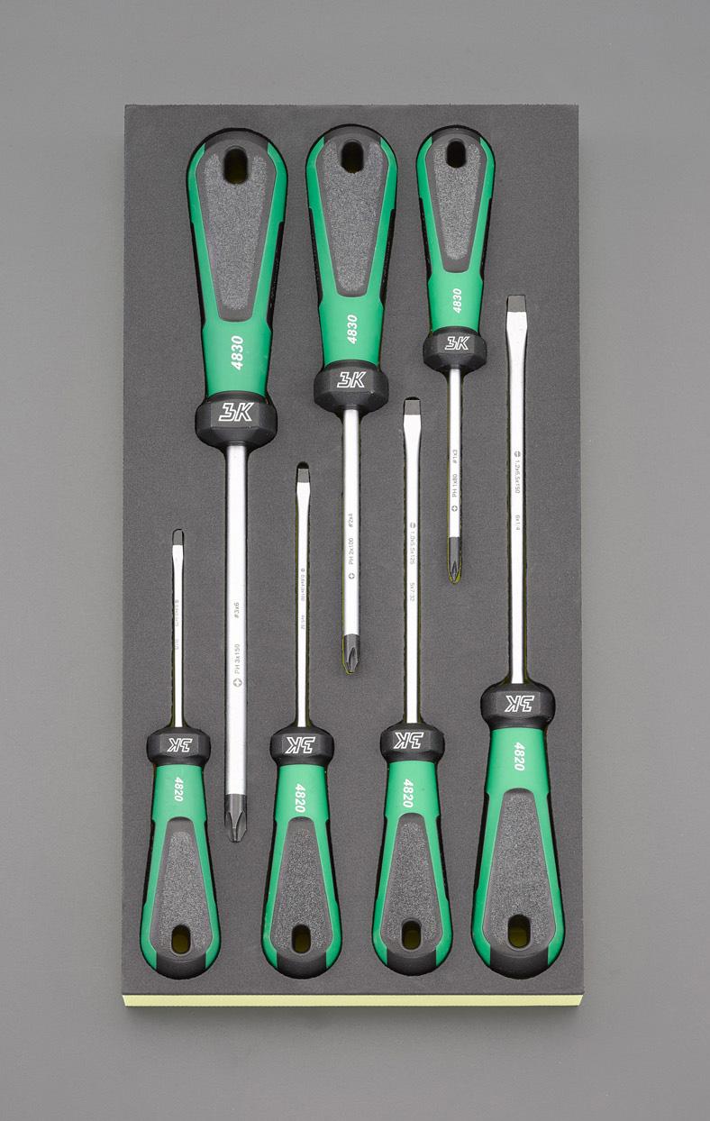 ESCO 7-Piece [+ -] Screwdriver Set EA612TA-34