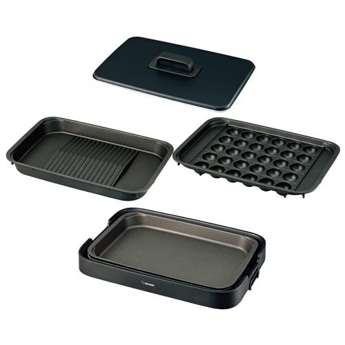 AC100V/1300W Hot Plate Deep Plate: 405×270×35(H)mm Yakiniku Plate: 405×270×20(H)mm Takoyaki Plate: 405×270×15(H)mm