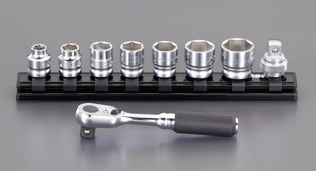 ESCO 3/8" Drive Socket Wrench Set (Z-EAL) EA619B-19A