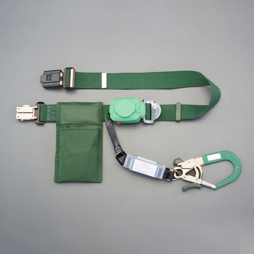 Fall arrest device (torso belt type/retractable) Green 900mm