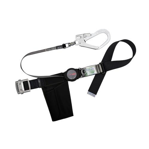 Fall Arrest Device (with Torso Belt/Retractable Lanyard) Black 15×1, 450mm