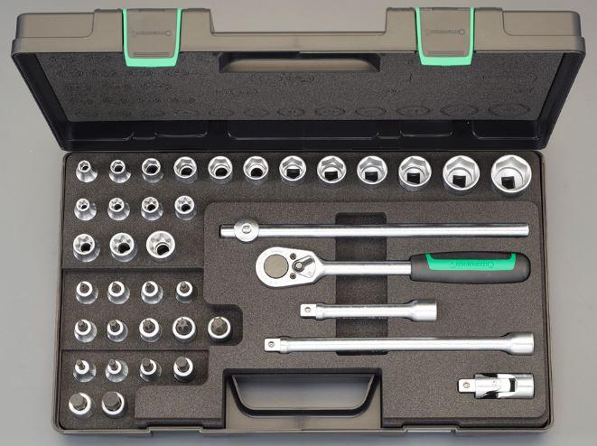 ESCO 1/2-inch Drive Socket Wrench Set EA617DC-10