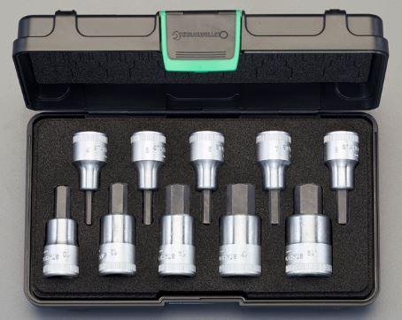 ESCO [INHEX] Bit Socket 1/2" DR/4-17mm EA617ZL-1