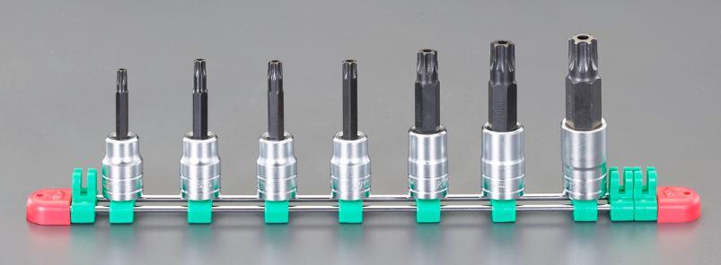 ESCO [TORX] Bit Socket (Tamper-Resistant) 1/2DR/T30-T70 EA618RS-600