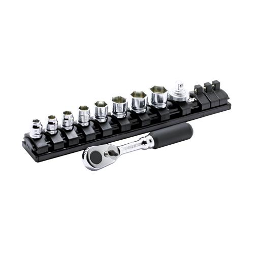 ESCO 1/4-inch DR Socket Wrench Set (Z-EAL) EA619LB-2A 10-Piece