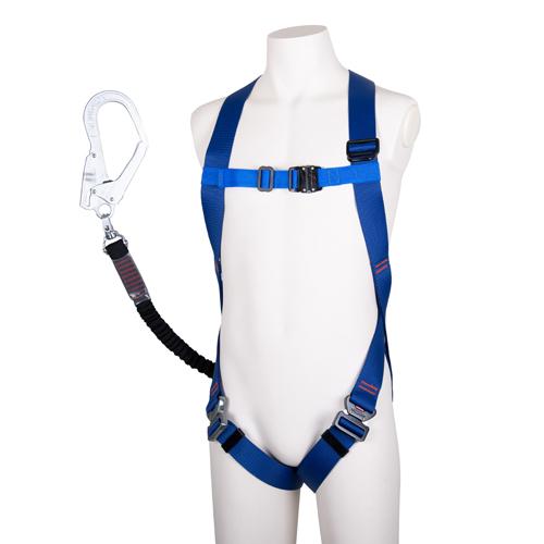 Fall Arrest Device (Full Body Harness with Retractable Lanyard) Blue 32×1, 550mm