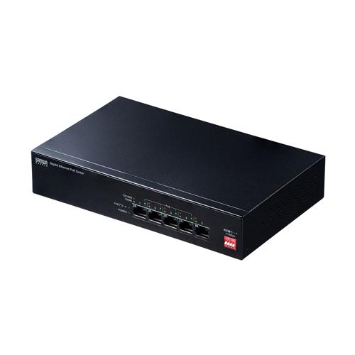 ESCO [5-Port] Switching Hub (PoE Long-Distance Transmission Support) EA764BY-26
