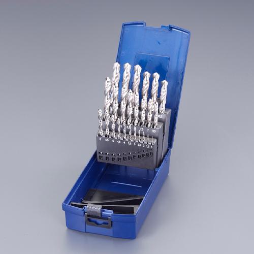 Esco 1.0-13.0mm / 25-Piece Set Straight Drill Bits (HSS) EA824F-125