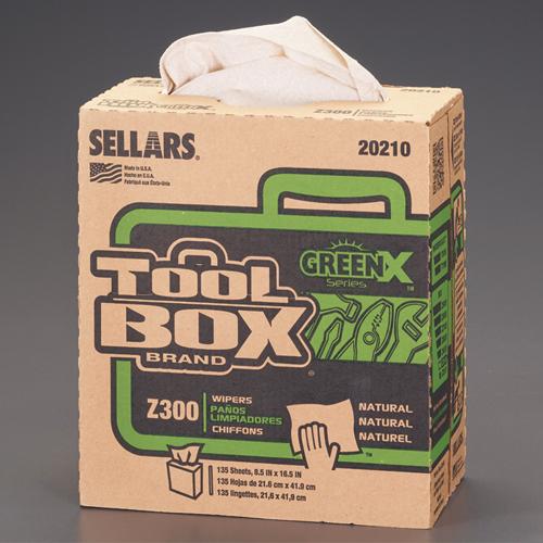 216x420mm Industrial Wipes (Thin/135 sheets/8 boxes)  216×420mm