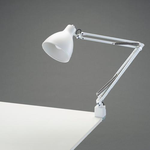 ESCO Lighting Fixture/LED Clamp-On/White AC100V/7.8W E26 EA761XD-35