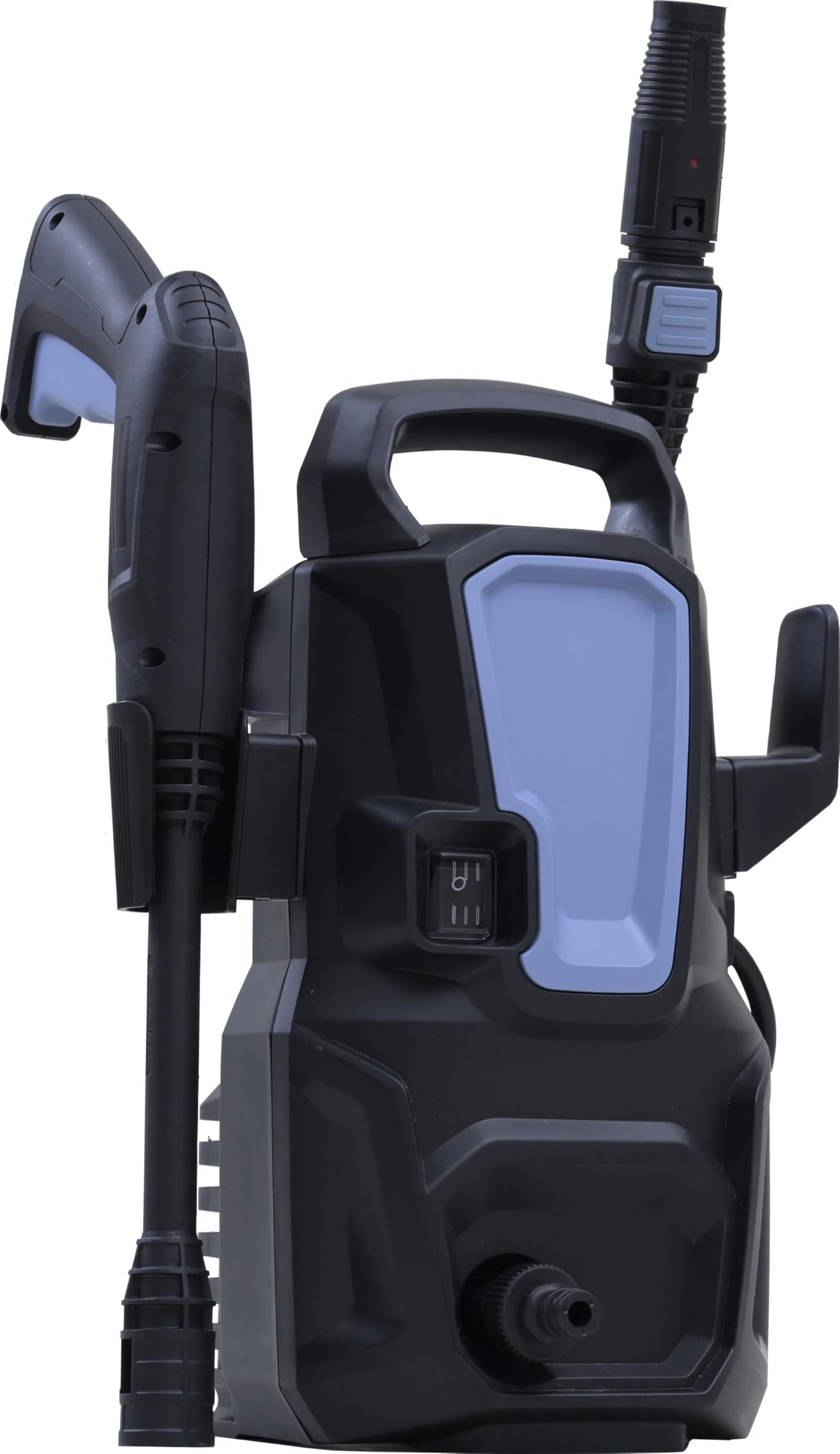 [Yamazen] High-Pressure Washer AC 1200W Lightweight Compact Maximum Allowable Pressure 9MPa Balcony Cleaning Car Washing Powerful Cleaning Variable Nozzle Soft Hose 5m Power Cord ZHPA-129(BG)