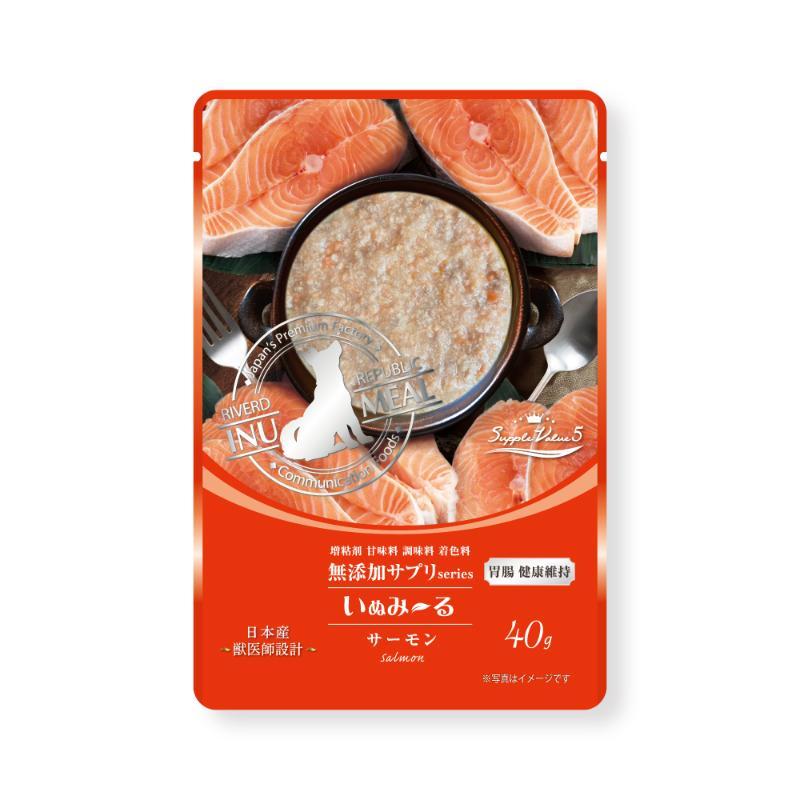 Inumiru Additive-Free Supplement SuppleValue5 Gastrointestinal Health Maintenance Salmon 40g