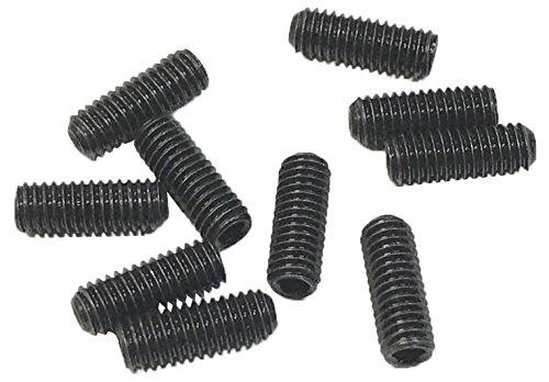 Black Porcelain Screw M3x8mm (10)