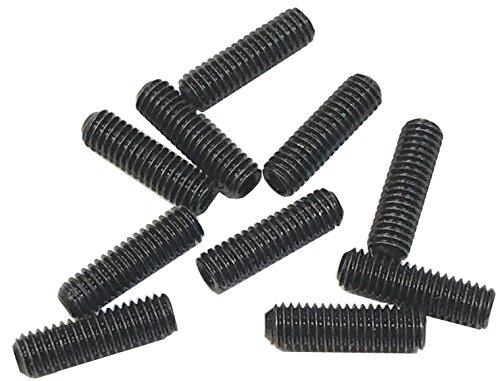 Black Porcelain Screw M3x10mm (10)