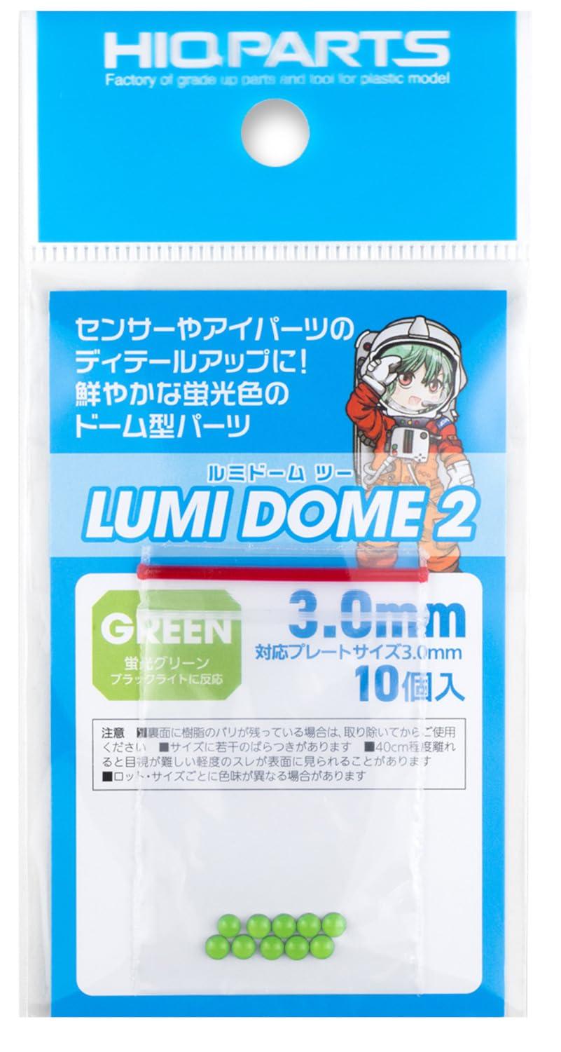 Lumidome 2 Fluorescent Green 3.0mm (10-pack)