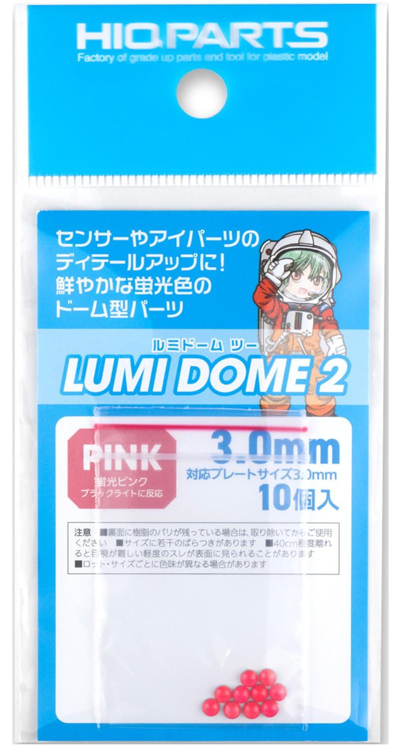 Haikyuu Parts Lumidome 2 Fluorescent Pink 3.0mm 10-Piece Set Plastic Model Parts LMD2-PIN-30