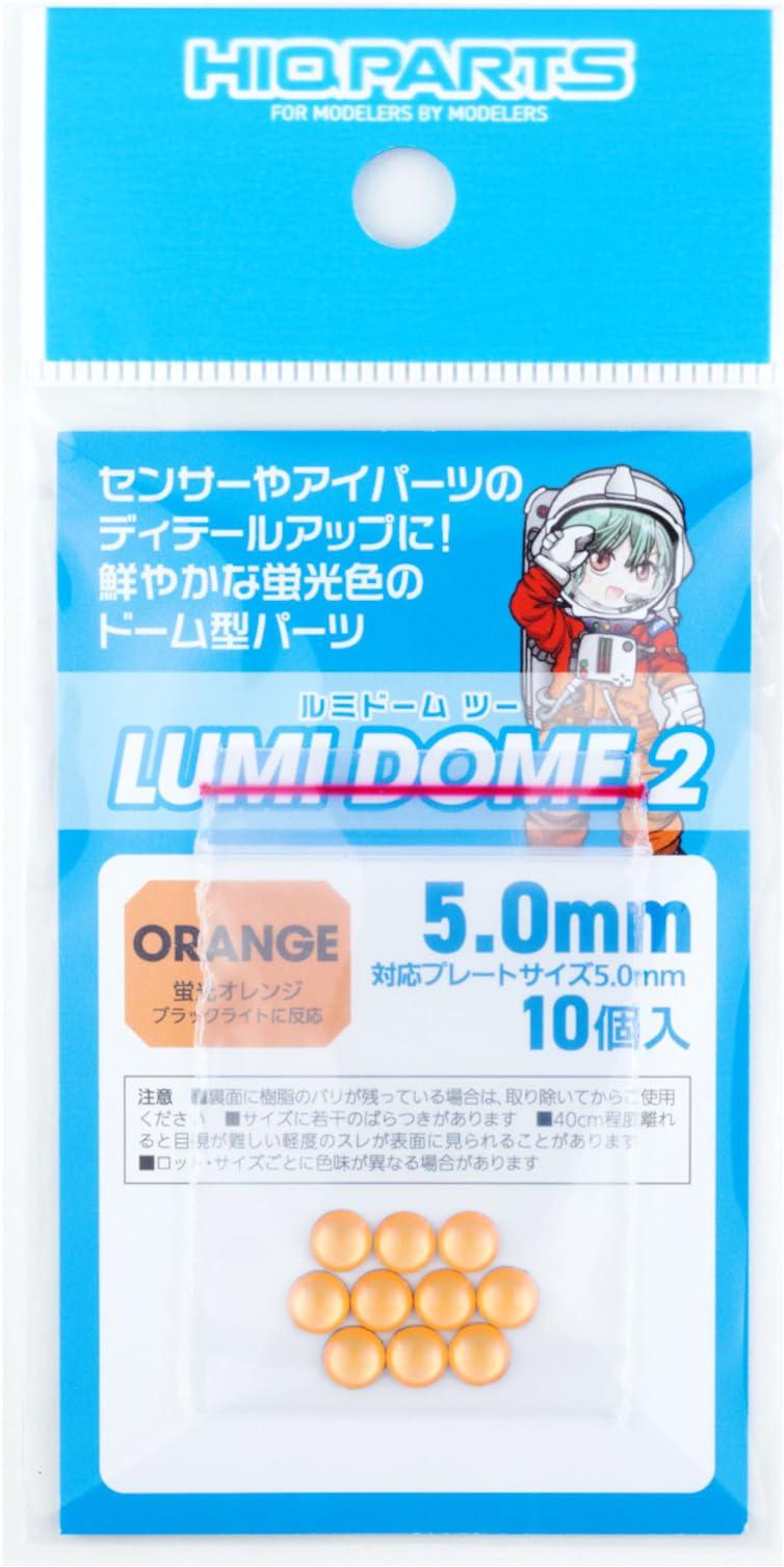 Lumidome 2 Fluorescent Orange 5.0mm (10 pieces)