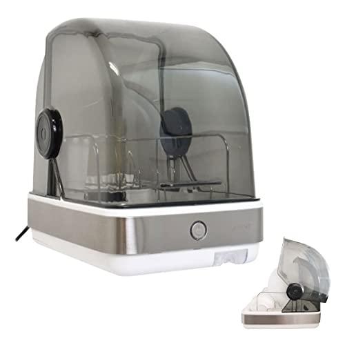 THANKO Dish Dryer Compact UV Sterilization Slim 2-Person Capacity UV Sterilization for Peace of Mind “Slim Dish Dryer That Fits Next to Your Sink” SWUDTCSSL