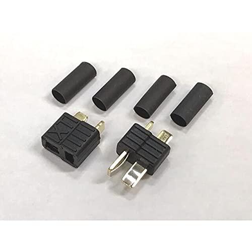 T-Type 2-Pin Connector, Non-Slip Design, Male & Female, 1 Set Each, Toy