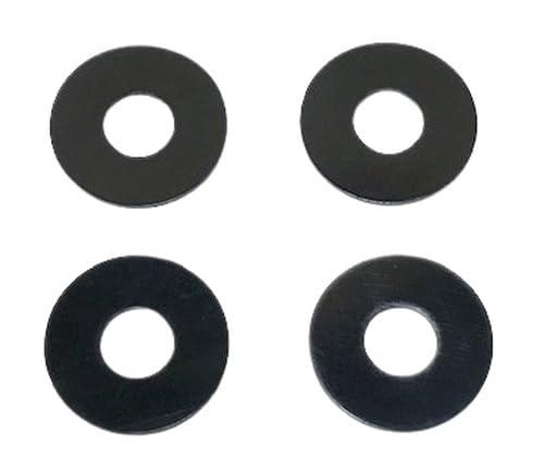 Wheel Offset Spacer, Black, 0.8mm (4)