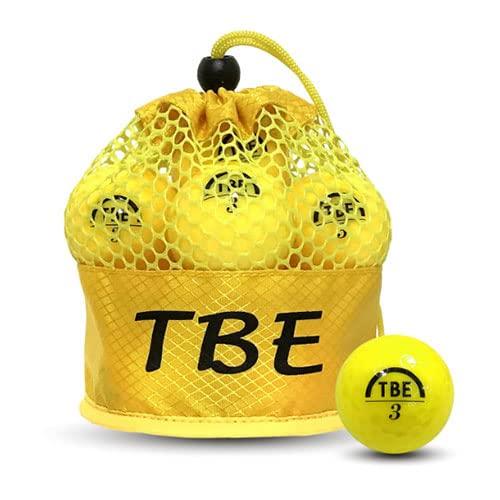 Leader Media Techno TOBIEMON 2-Piece Pearl Ball Pearl Yellow Mesh Bag Included T-2PYX12