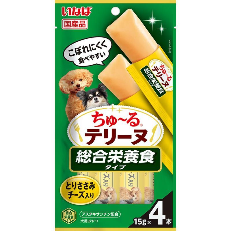 Inaba Churu Terrine Complete Nutrition Type Chicken Breast with Cheese 15g × 4 sticks