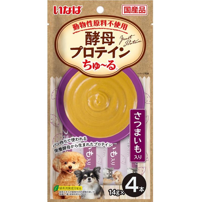 Inaba Yeast Protein Churu with Sweet Potato 14g x 4