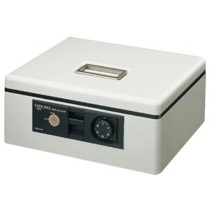 KOKUYO Portable Safe with Dial Lock, A4 Size, Gray CB-11M
