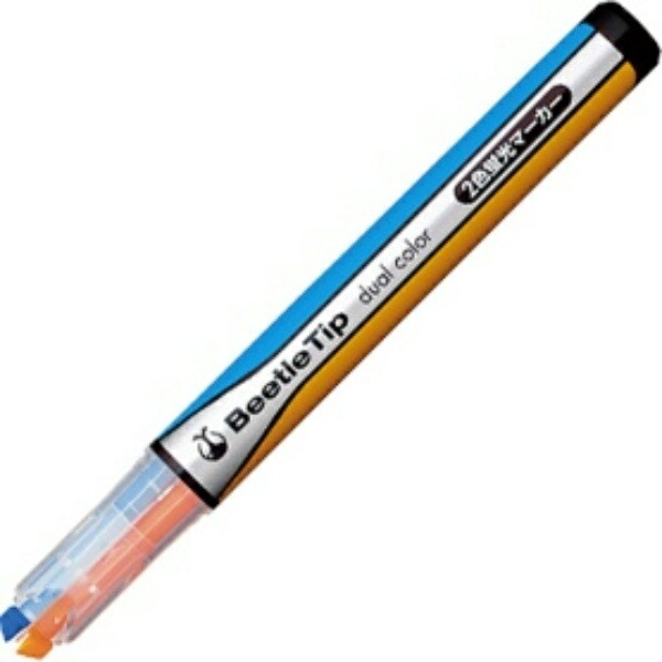 KOKUYO Fluorescent Marker Beetle Tip 2-Color Dual Color PM-L303-3-1P