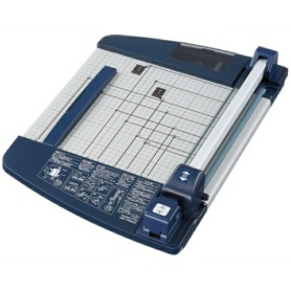 KOKUYO Paper Cutter Rotary Type 40-Sheet Capacity Titanium-Coated Blade A4 DN-TR403