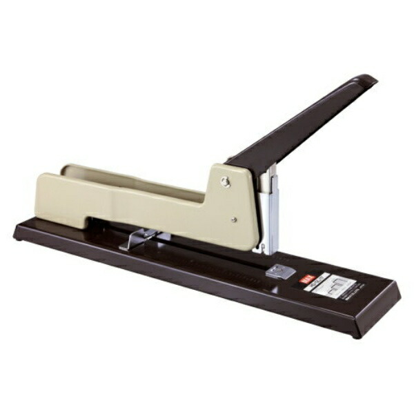 Max Heavy-Duty Stapler Uses Size 12 Staples Staples 30 to 160 Sheets Center Stapling HD-12LR/17