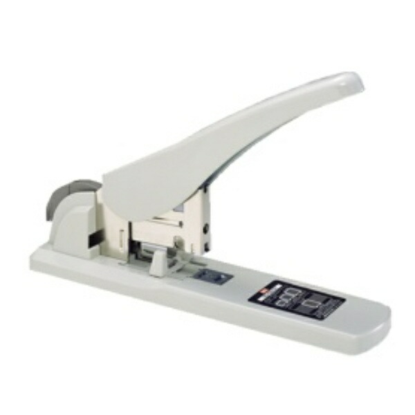 Max Stapler Large Stapler Uses Size 12 Staples Staples 50 to 240 Sheets Gray HD-12N/24