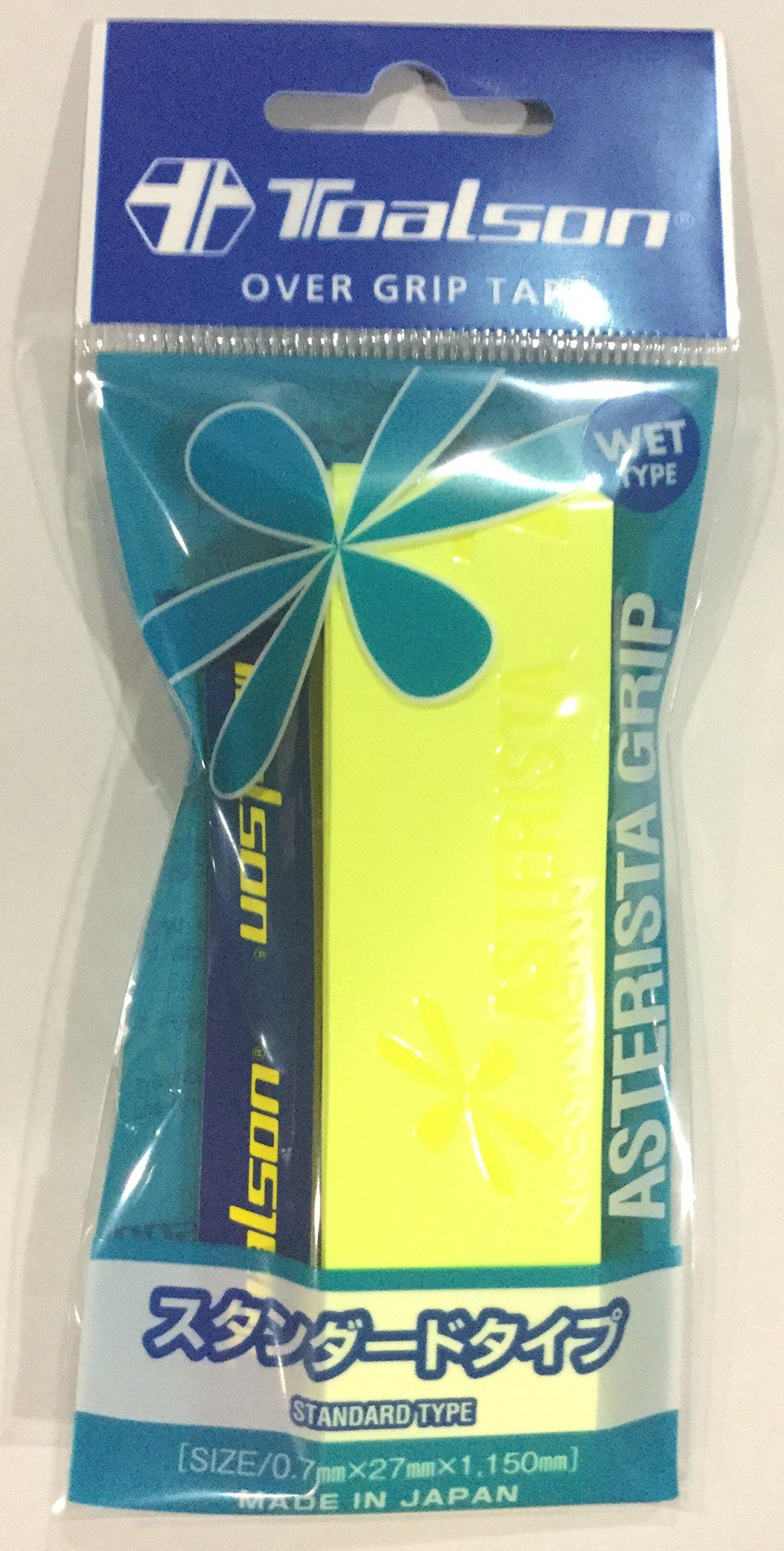 TOALSON Astarista Grip Standard Type 1-Pack 1ETG111 7: Optic Yellow