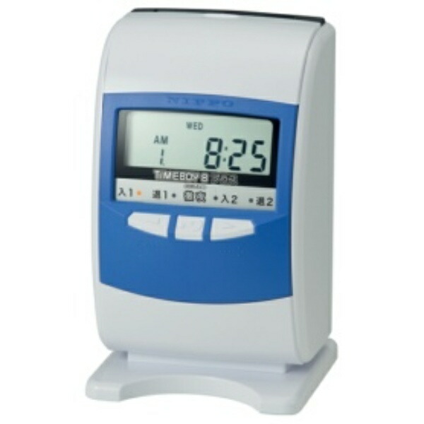 Nippo Electronic Time Recorder Time Boy 8 Plus Blue