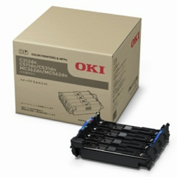 OKI Image Drum Unit with Toner Cartridge Included ID-C4MA 1 Unit