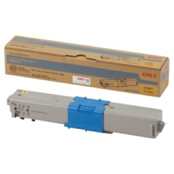 OKI High-Capacity Toner Cartridge Yellow TC-C4AY2 1 unit