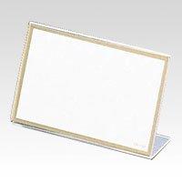 L-Shaped Card Holder Main Unit (Acrylic) CR-KD100-T