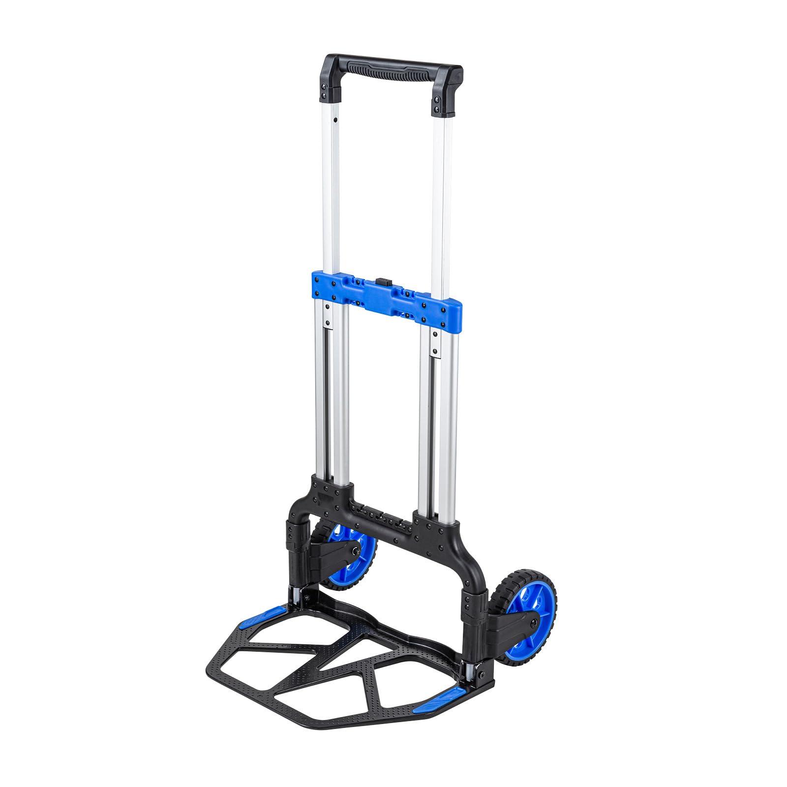 Sanwa Supply Folding Cart (2-Wheel Cart) CART-FA10BK