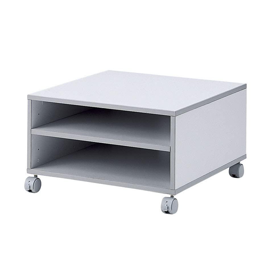 Sanwa Supply Laser Printer Stand (W600×D600×H350mm) LPS-T103KN Gray