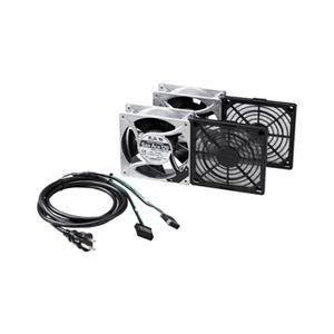 Sanwa Supply High-Speed Heat Dissipation Fan, 38mm Thickness, 2-Pack CP-FANS38-2