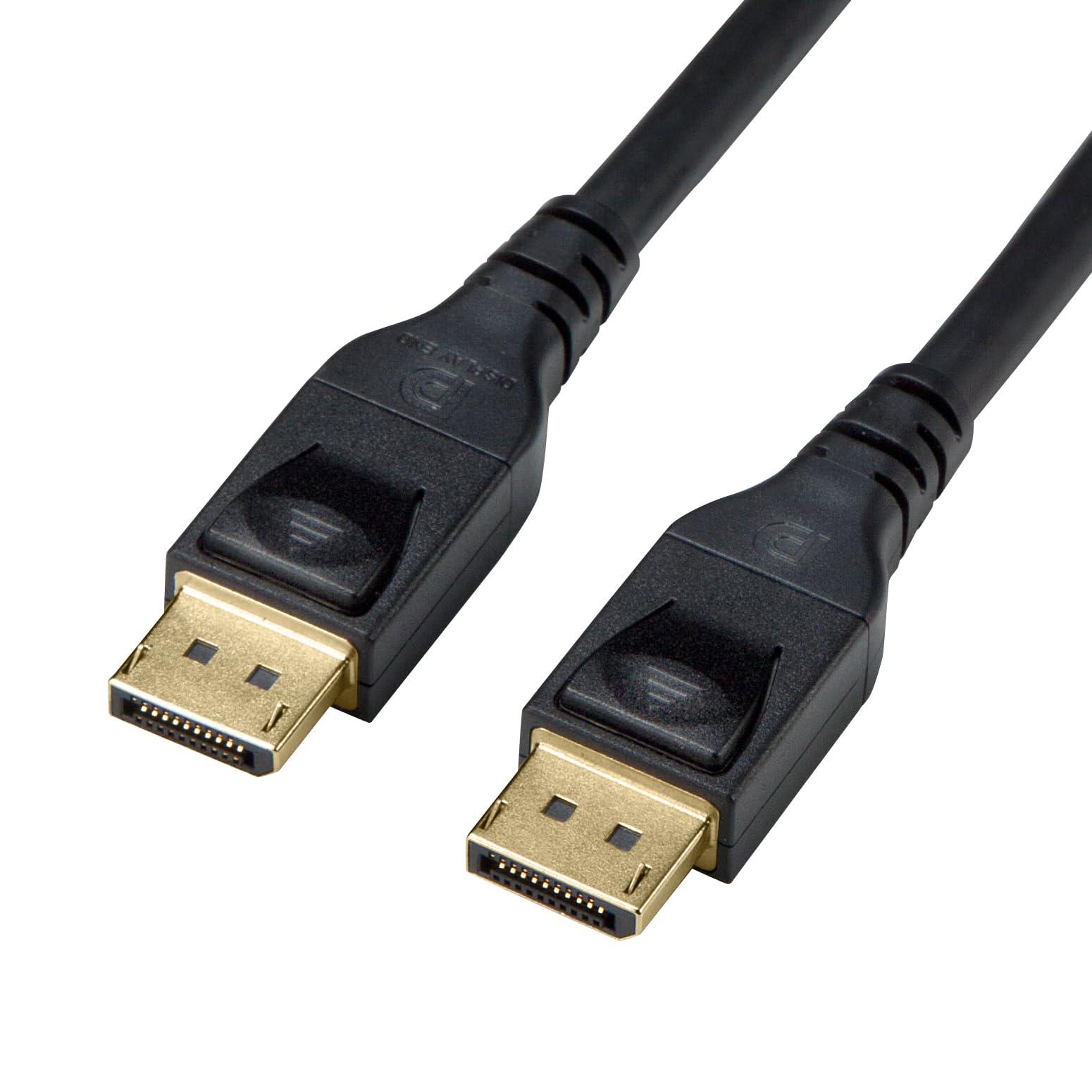 Sanwa Supply DisplayPort Cable Ver1.4 Compatible ACTIVE Type 10m 4K/8K Black KC-DP14A100
