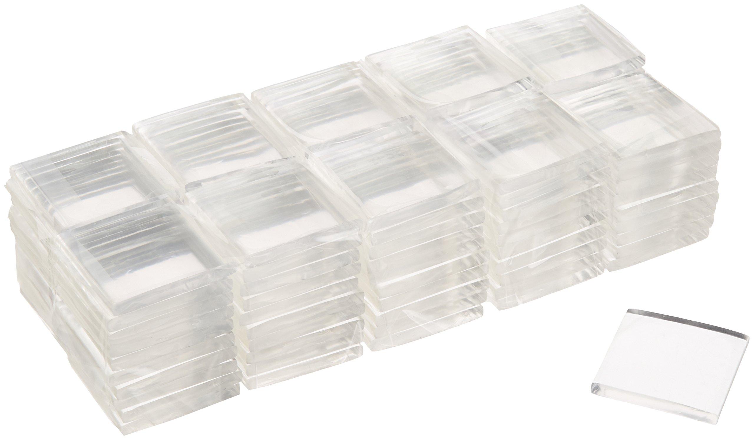 Sanwa Supply Transparent Double-Sided Adhesive Rubber Tape (Medium) 100 Sheets QL-E75CL-25