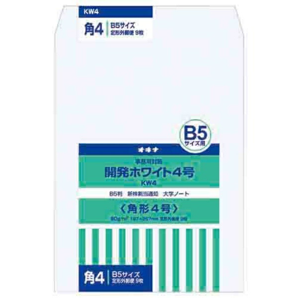 Okina Development White Envelope No. 4