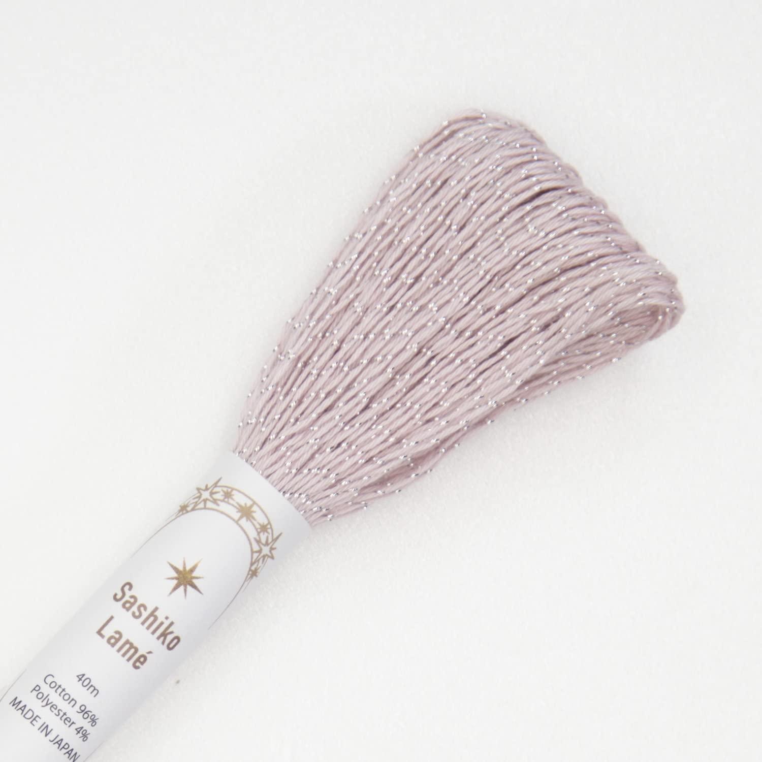 Olympus Thread Olympus Sashiko Thread Lame Approx. 40m Col. SL5 Pink Series