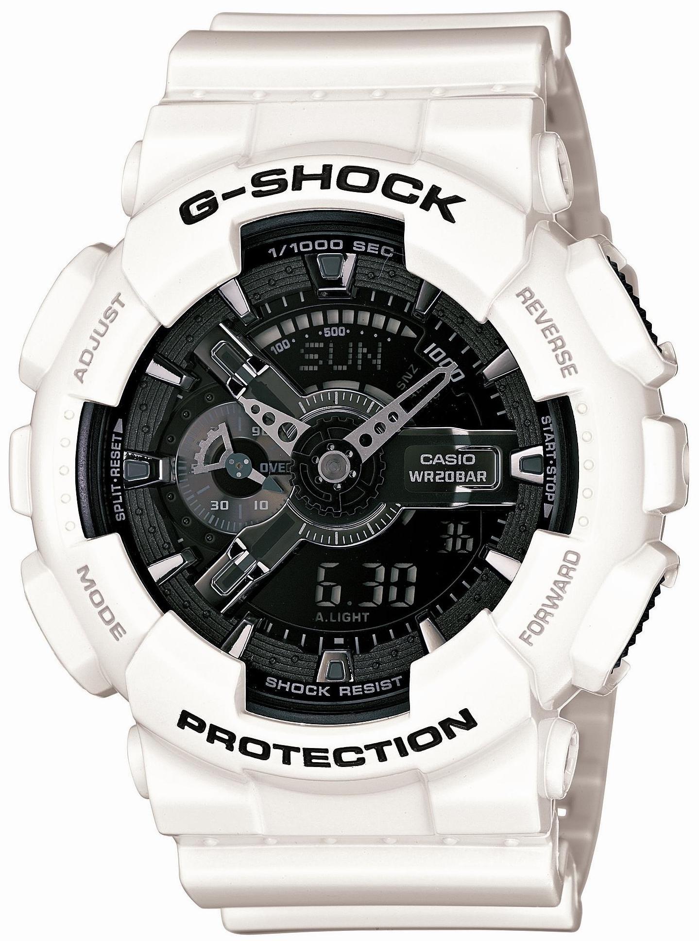 [CASIO] G-SHOCK GA-110GW-7AJF Men's Watch White