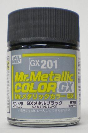 Mr. Metallic Color GX201 GX Metal Black