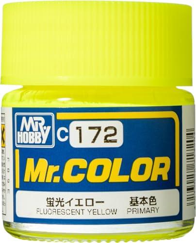 GSI Creos Mr. Color Fluorescent Yellow 10ml Model Paint C172