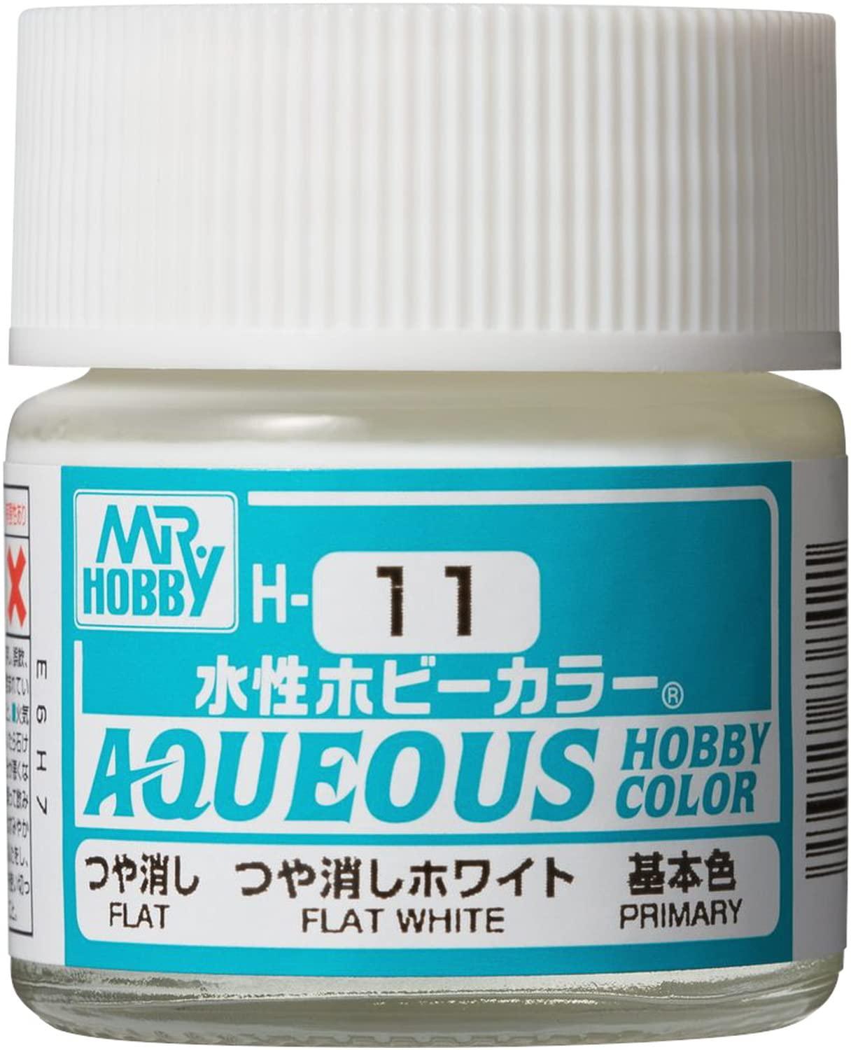 GSI Creos New Water-Based Hobby Color Matte White Matte 10ml Model Paint H11
